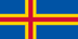 Aland Islands flag